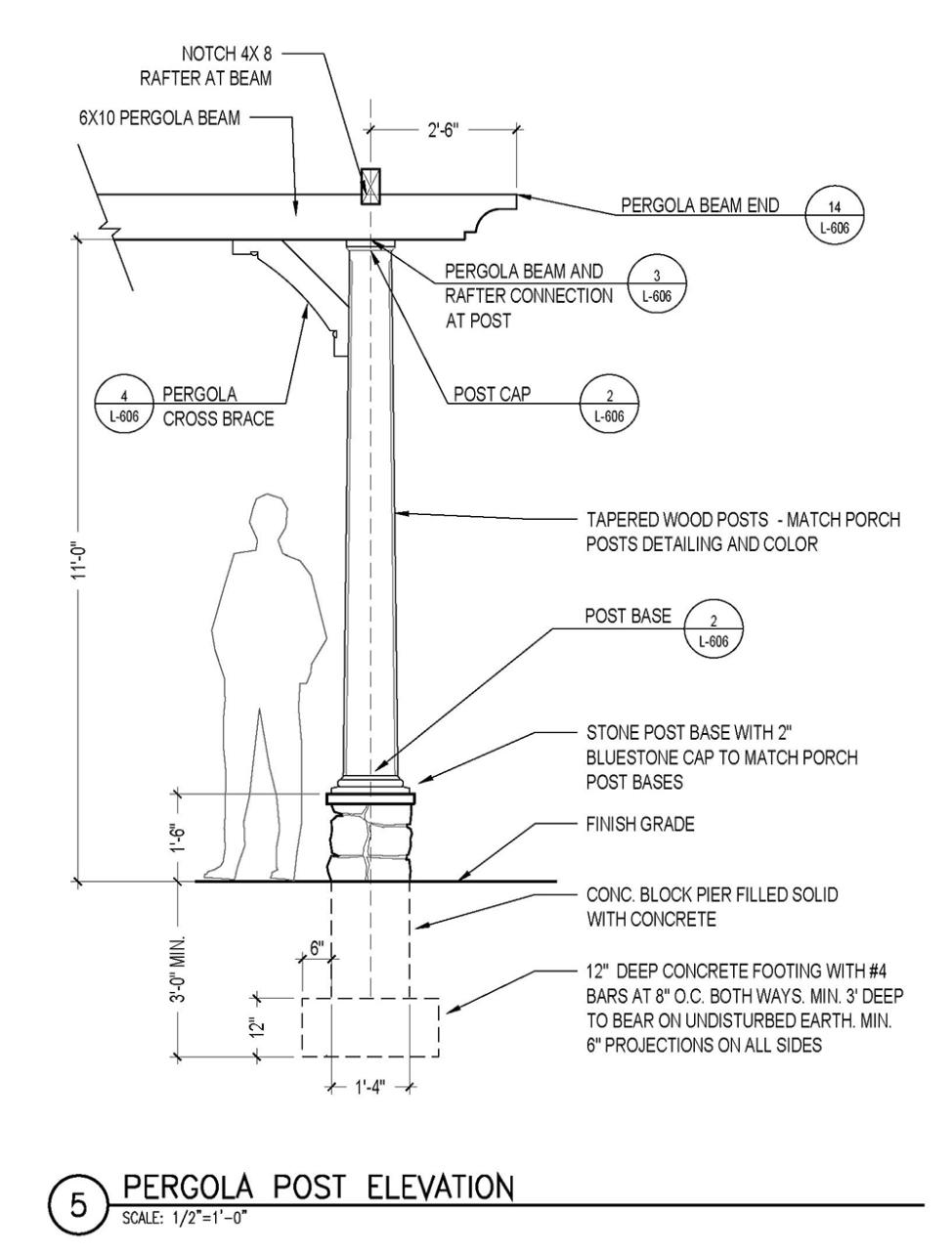 Pergola Elevation