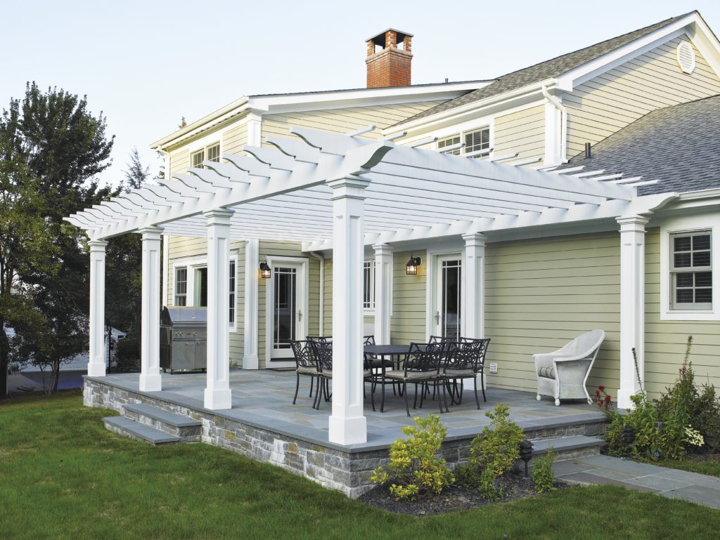Pergola Attached To House Front Porches