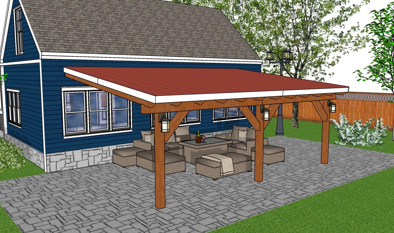 Pergola Carport Front Of House