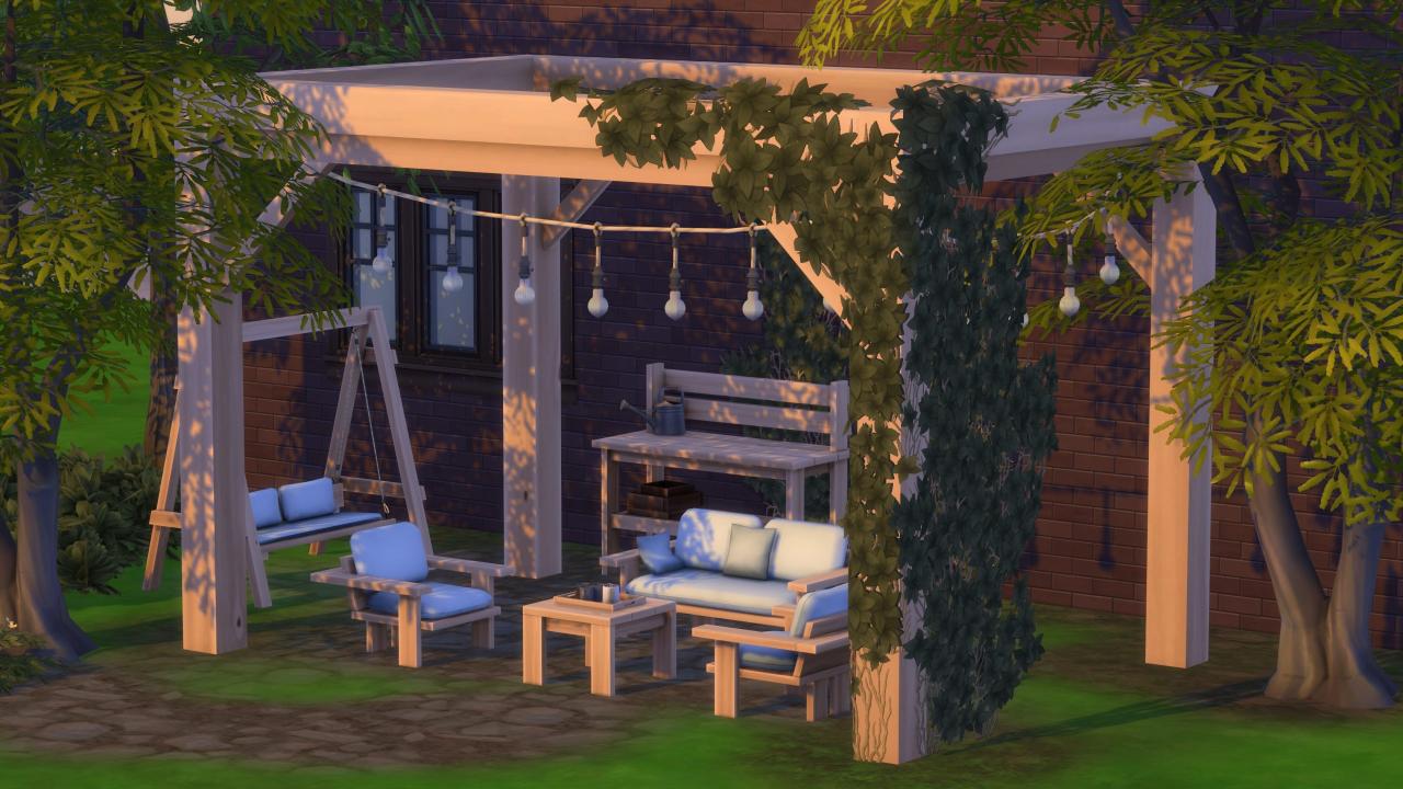 Sims 4 Cc Pergola Patreon