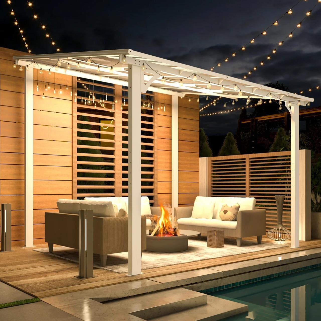 8x10 Pergola Ideas