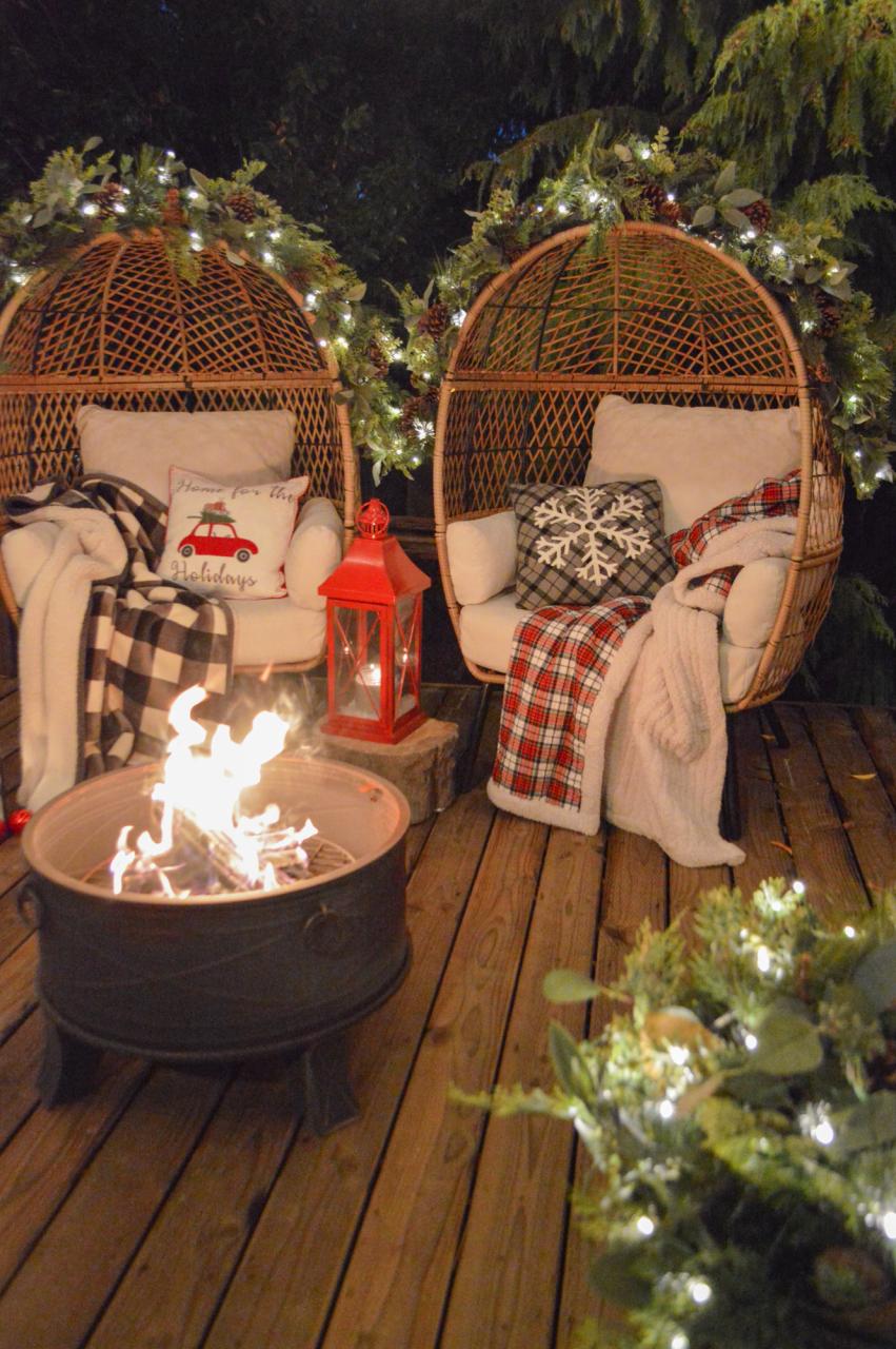 Pergola Xmas Lights