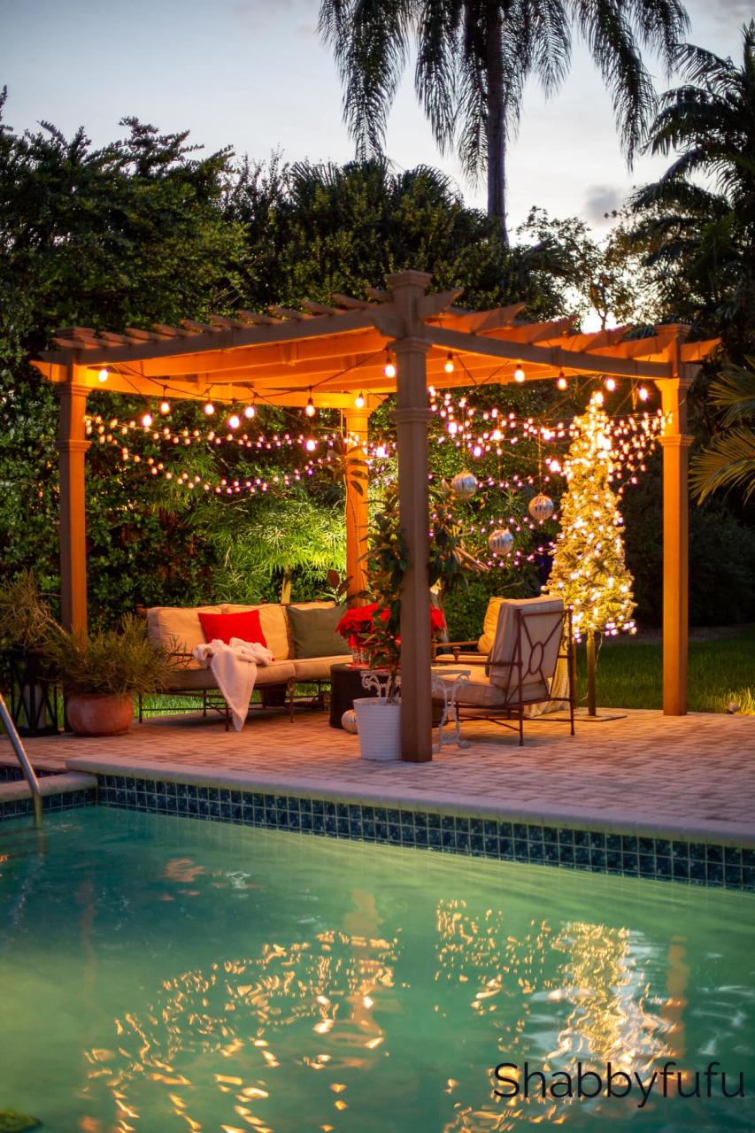 Pergola Decorations