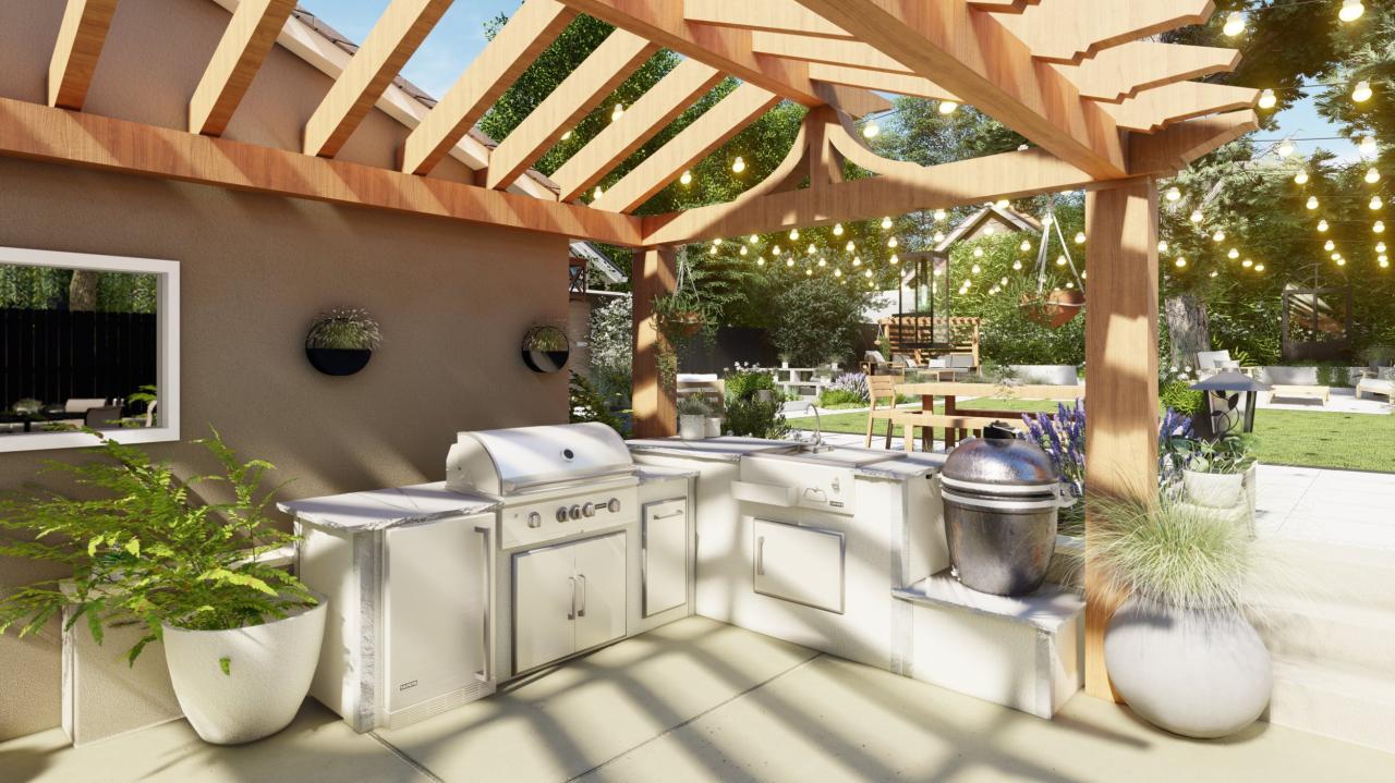Pergola Kitchen