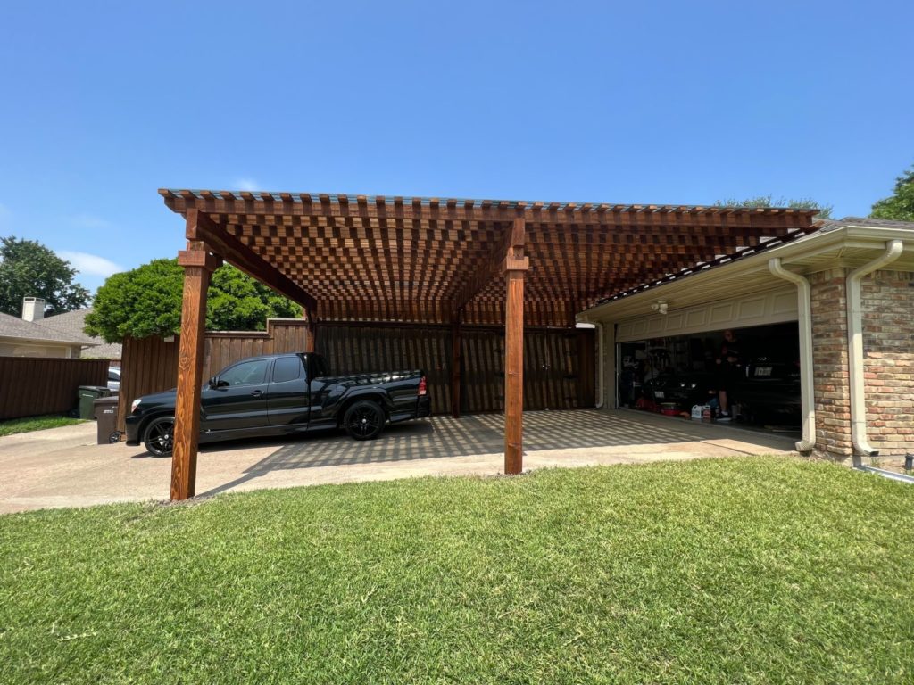 Pergola Carport Front Of House