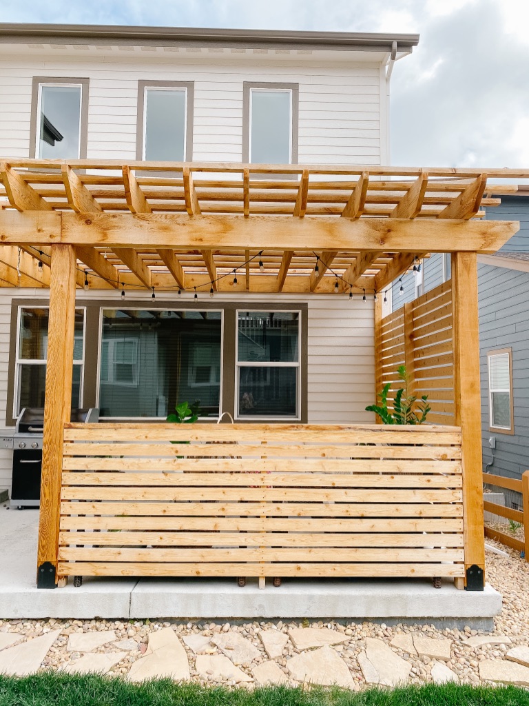 Pergola Attached To House Front Porches