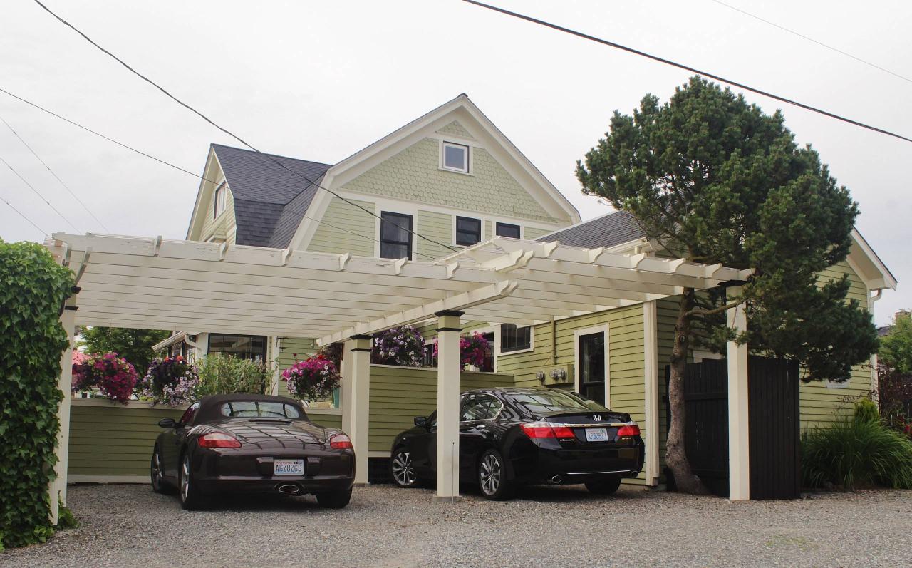 Pergola Carport Front Of House