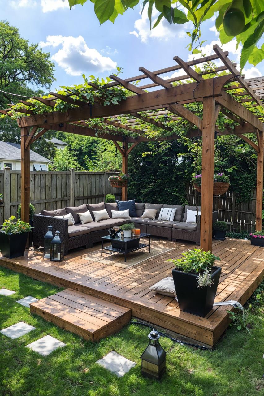Pergola Ideas Backyard