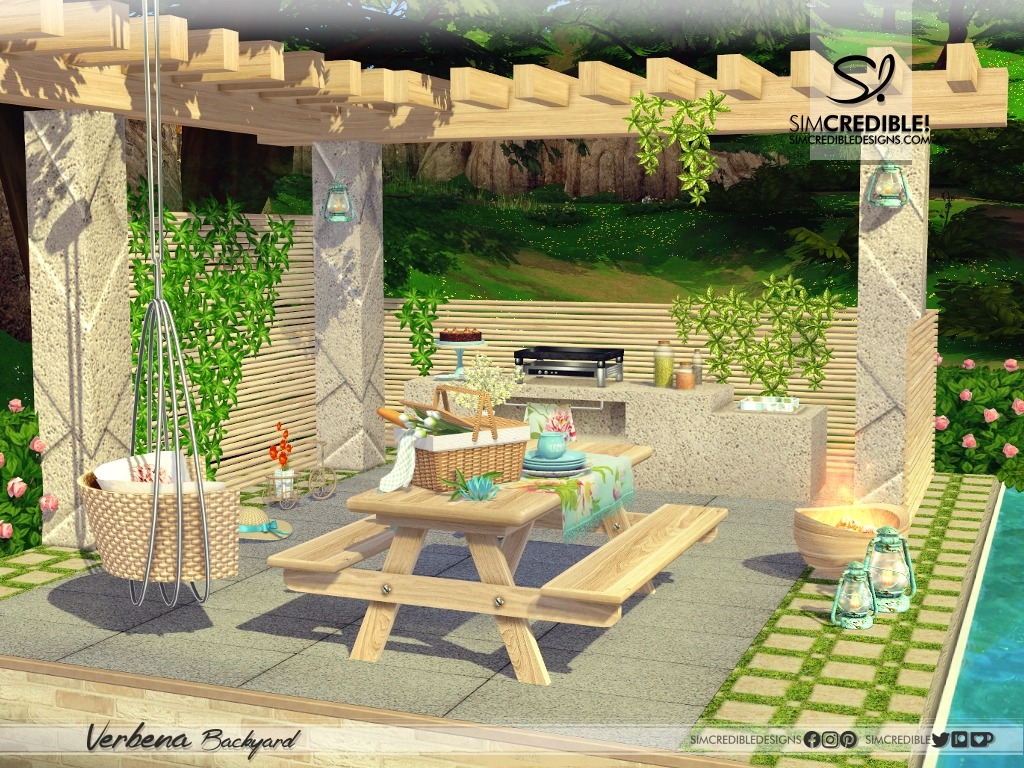 Sims 4 Cc Pergola Patreon