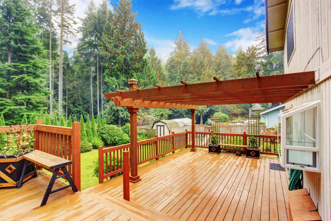 Pergola Attached To House Front Porches
