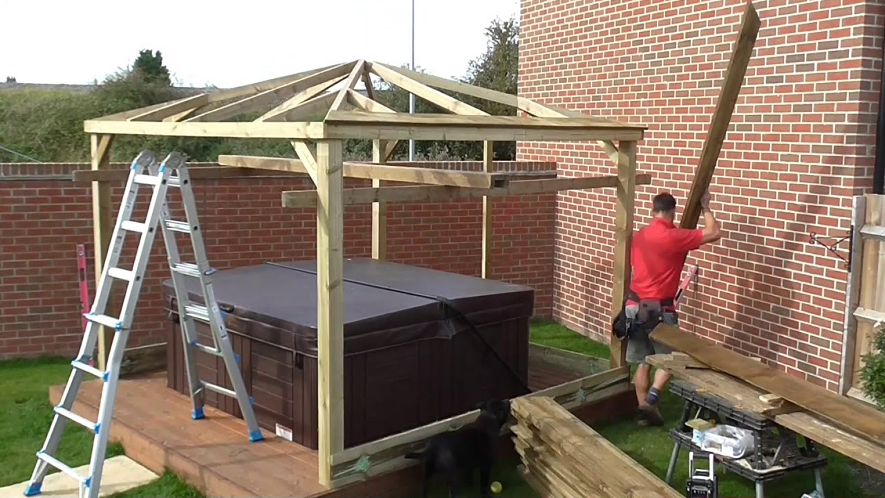 Pergola Jacuzzi Ideas