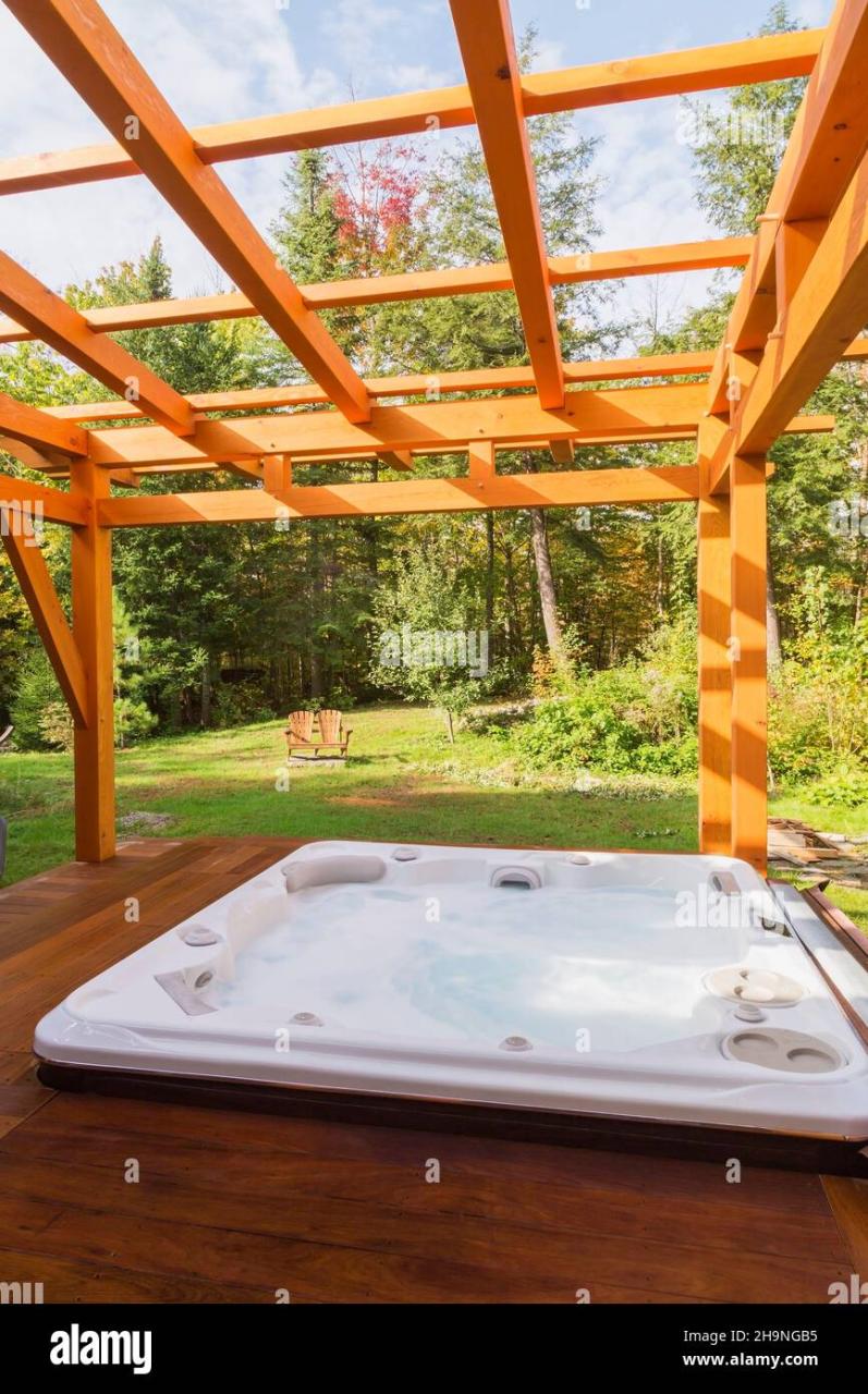 Pergola Jacuzzi Ideas