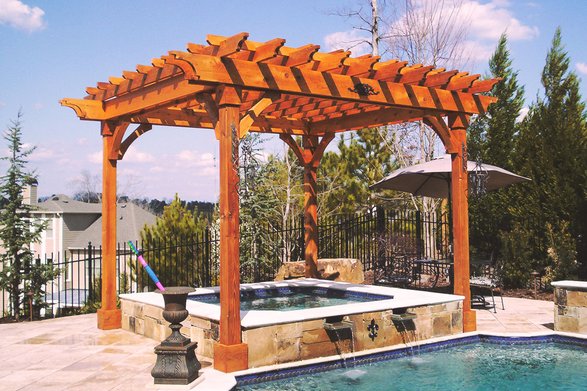 Pergola Jacuzzi Ideas