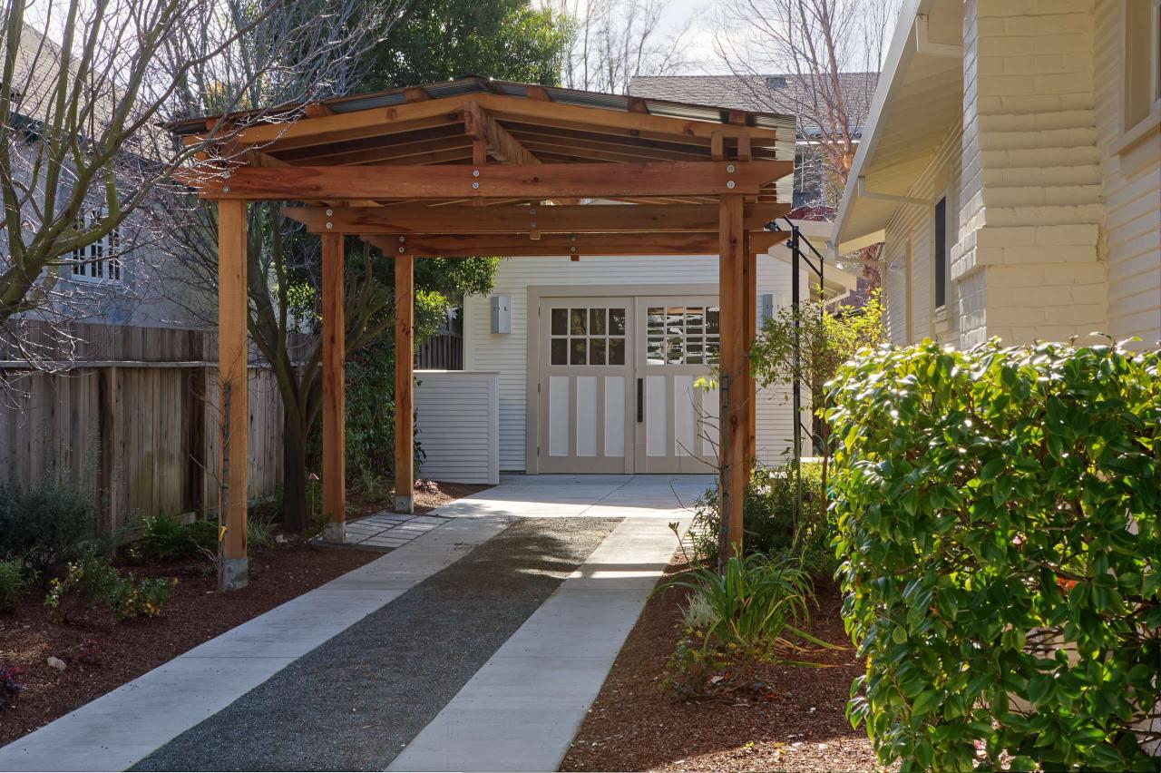 Pergola Carport Front Of House